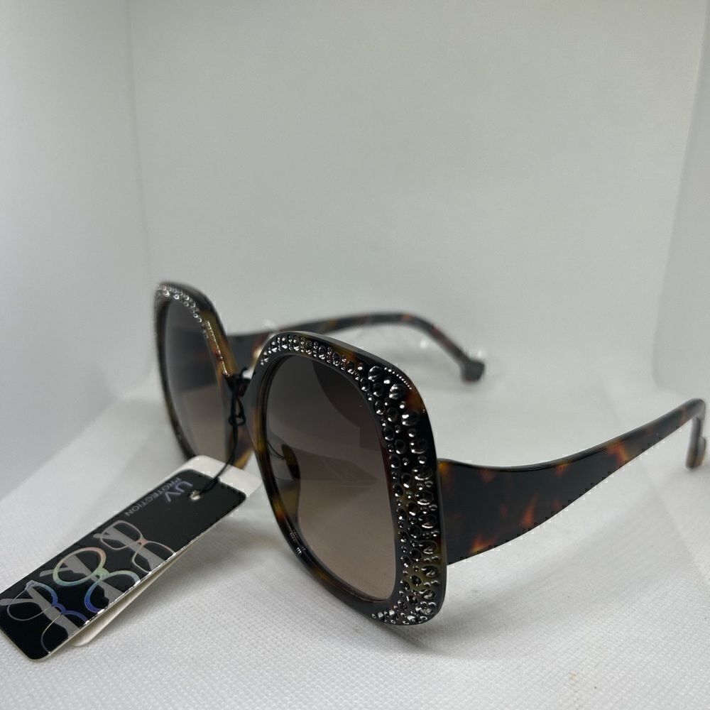 Butterfly Tortoise Women's Bling Sunglasses